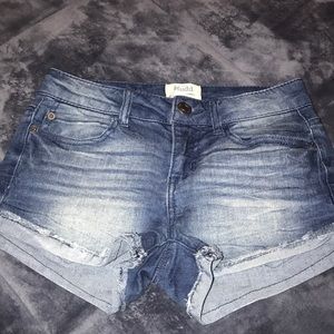 Mudd blue denim shorts